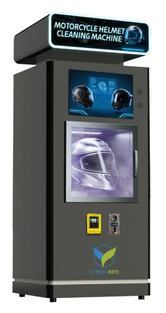 WX-F75: Desktop single helmet compartment, original product presentation image
